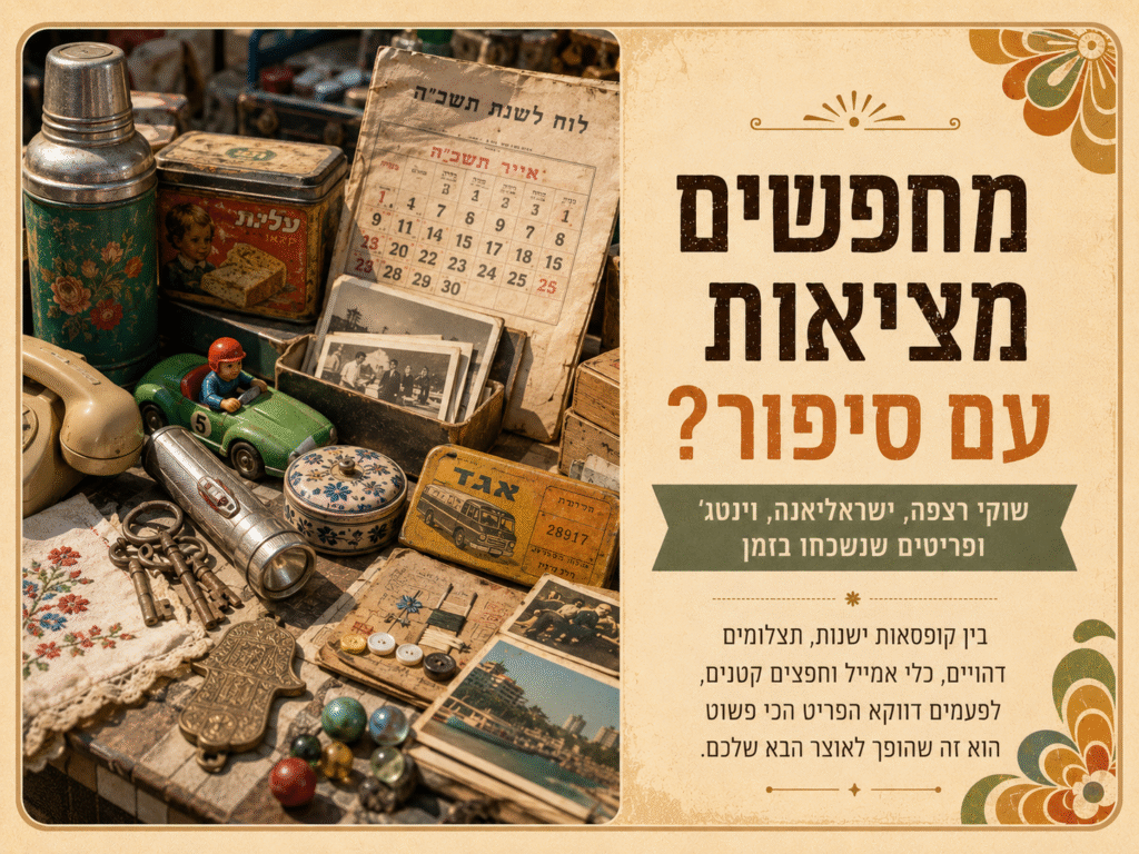 שווקי פשפשים בישראל
