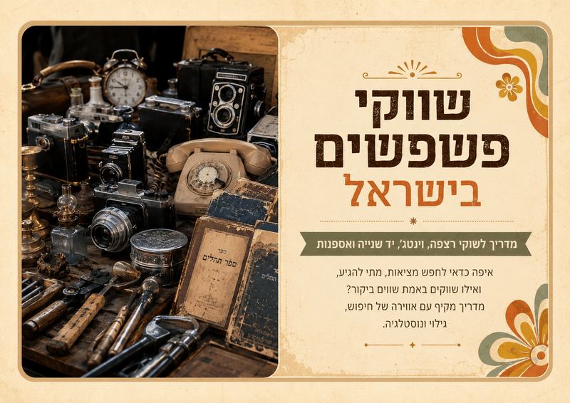 שווקי פשפשים בישראל