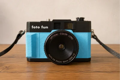 מצלמת פילם וינטג׳ Foto Fun - תכלת
